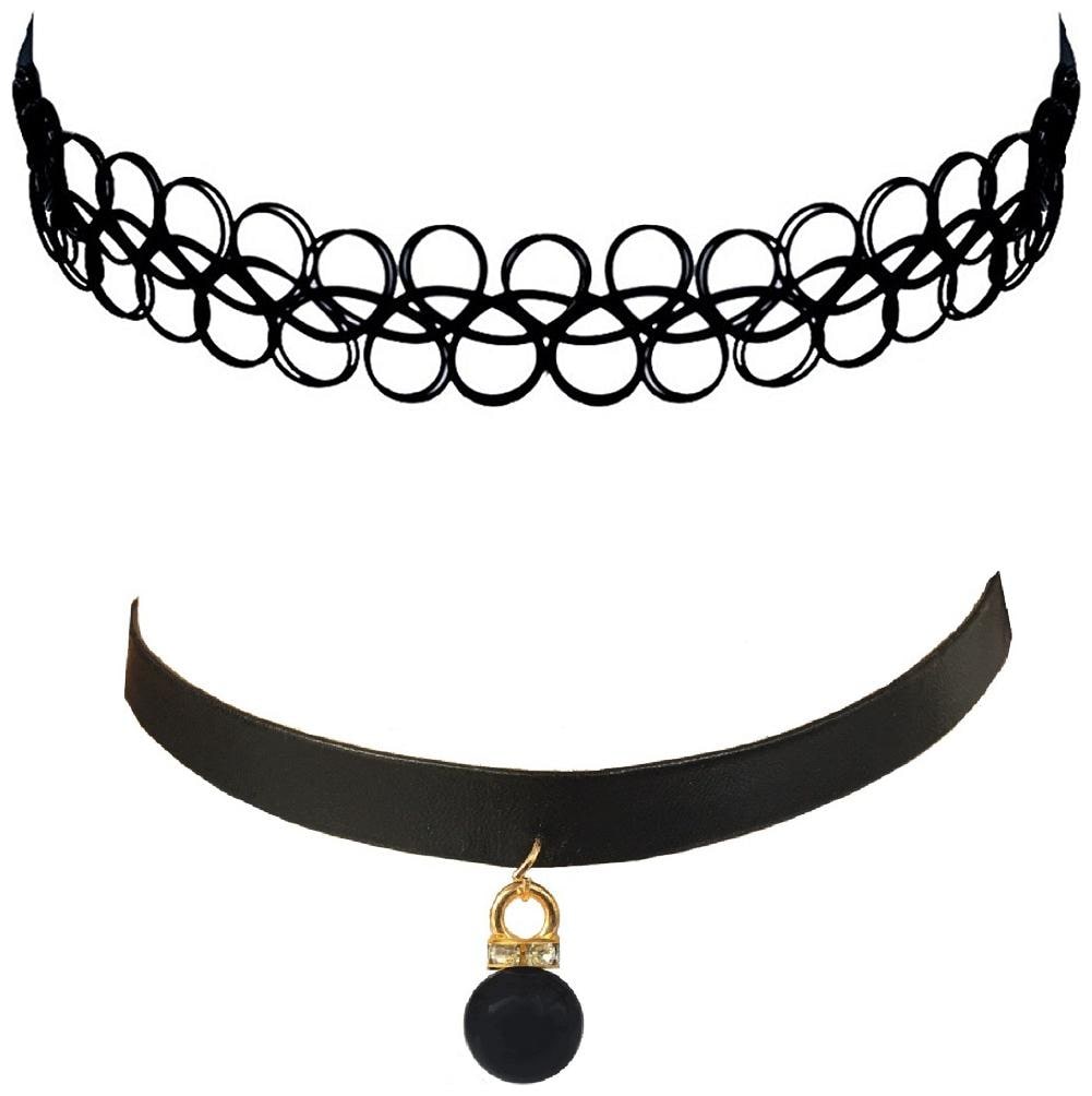 

Alcove trendy Fashion Choker Combo For Women Girls AS VISIBLE IN PICTURE