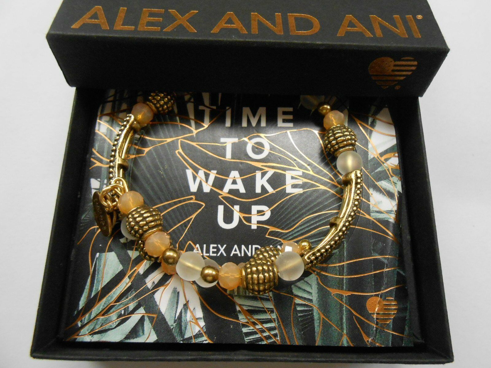 

Alex and Ani Terra Destiny Wrap Bangle Bracelet Rafaelian Gold