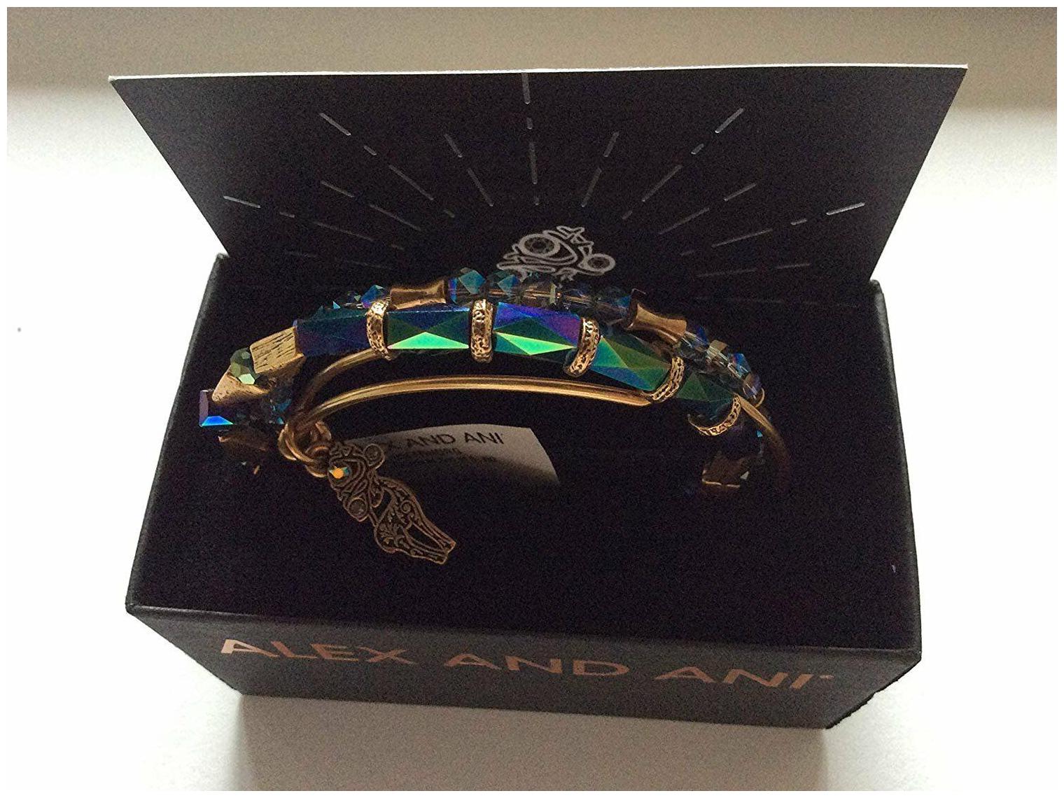 

Alex and Ani Reindeer Set of 3 Bangle Bracelet Rafaelian Gold NWTBC