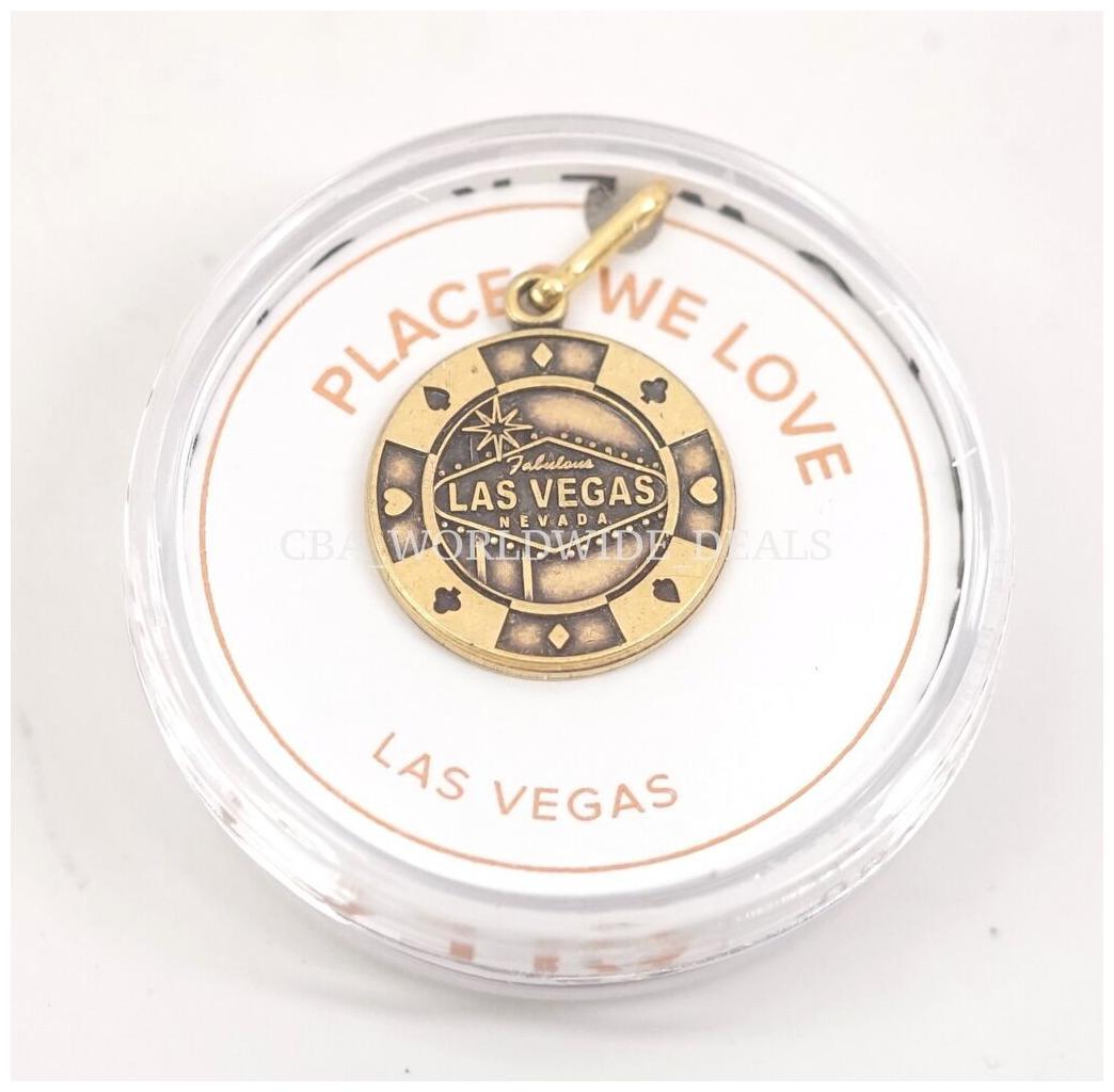 

Alex and Ani Las Vegas Rafaelian Gold Necklace Charm Only