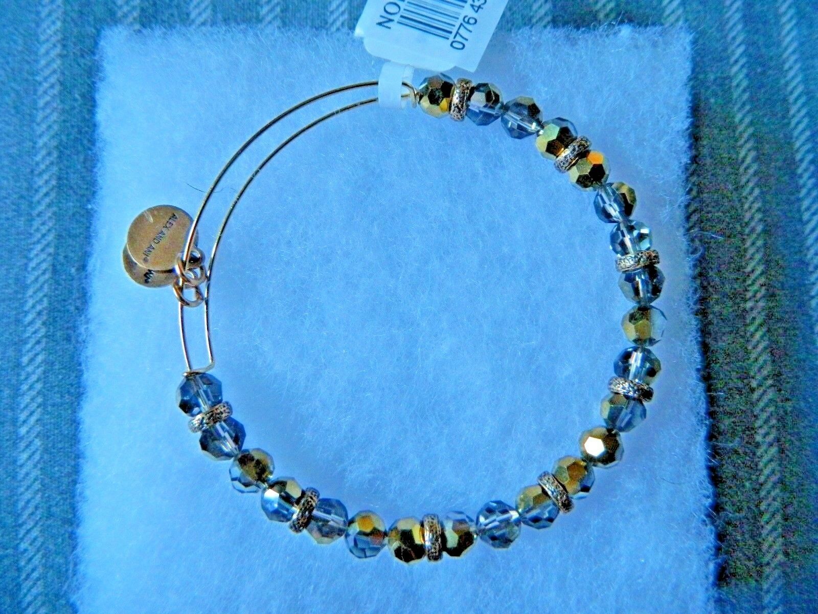 

Alex And Ani Gentle Citrine Gleam Bracelet Russian Gold (Adjustable Brand New)