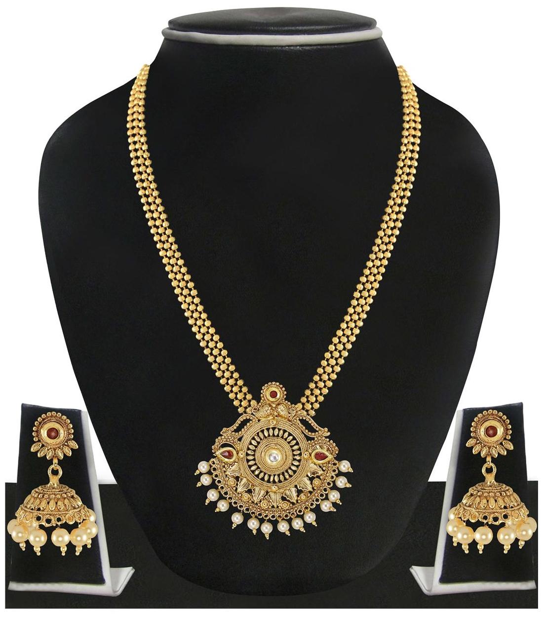 

Alluring Long Necklace Set-ZPFK4883