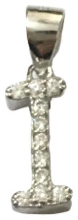 

Alphabet I Pendant 92 5 Silver Purity