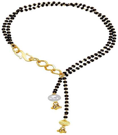 Ankur astonish gold plated hand mangalsutra for women