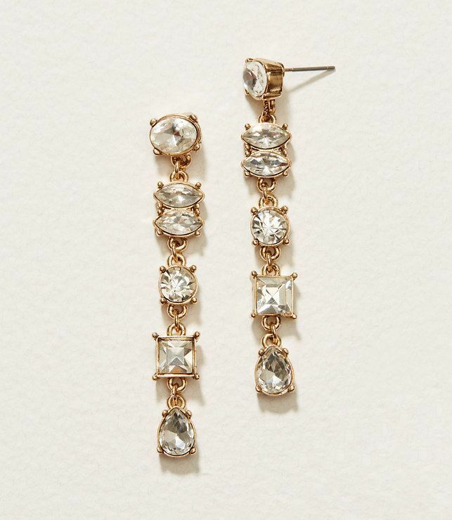 

Ann Taylor LOFT Constellation Crystal Drop Earrings NWT 29 50