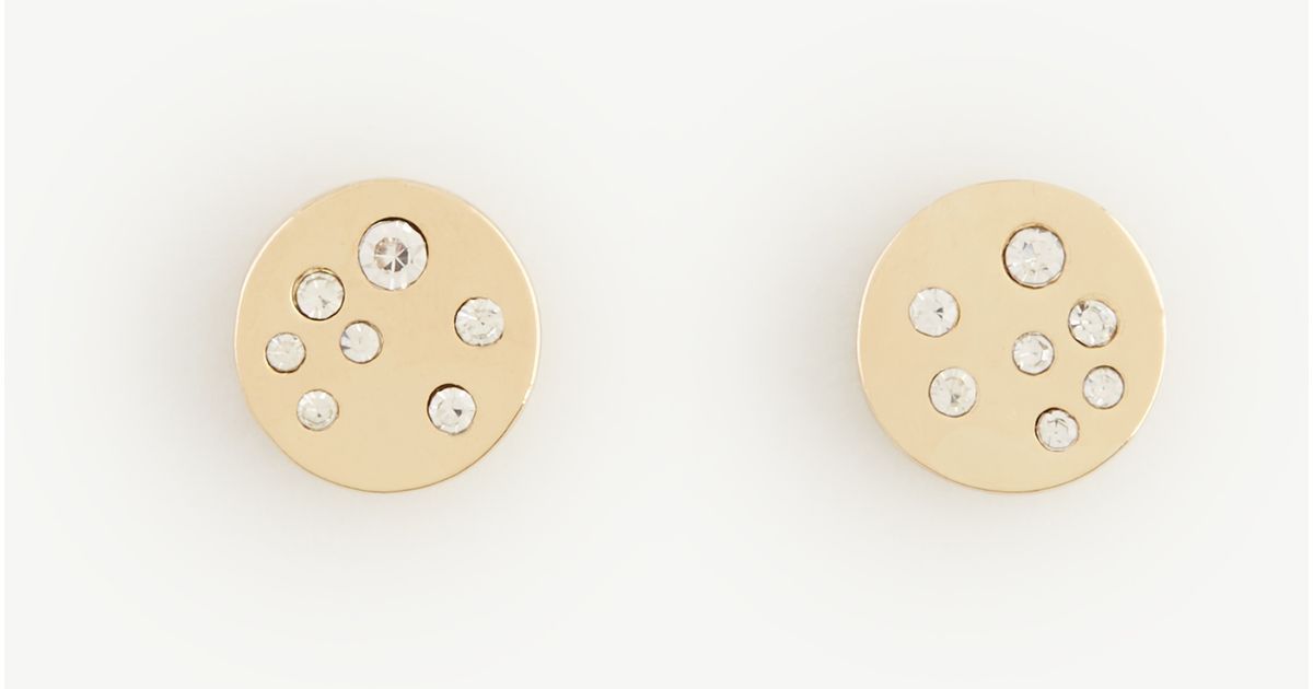 

Ann Taylor Women s Constellation Stud Earrings NWT 50 00 Gold Crystal