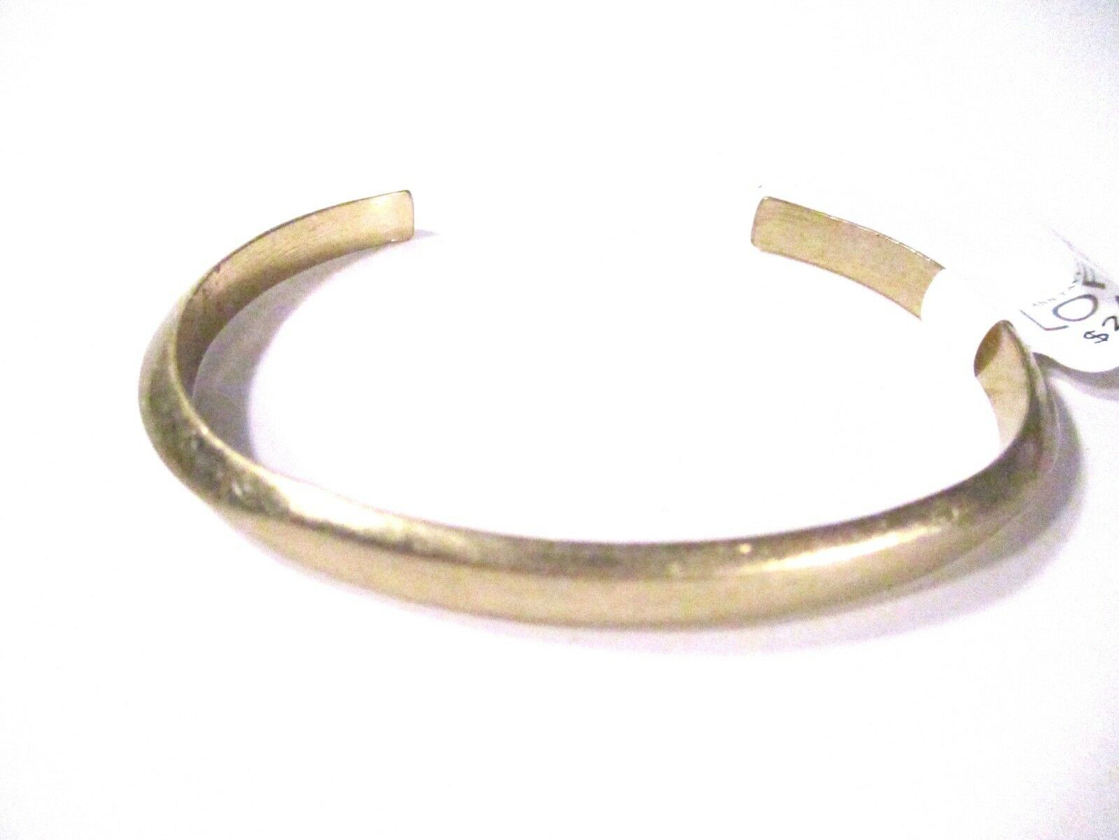 

Ann Taylor Women s Brushed Gold Cuff Bangle Bracelet NWT 24 50