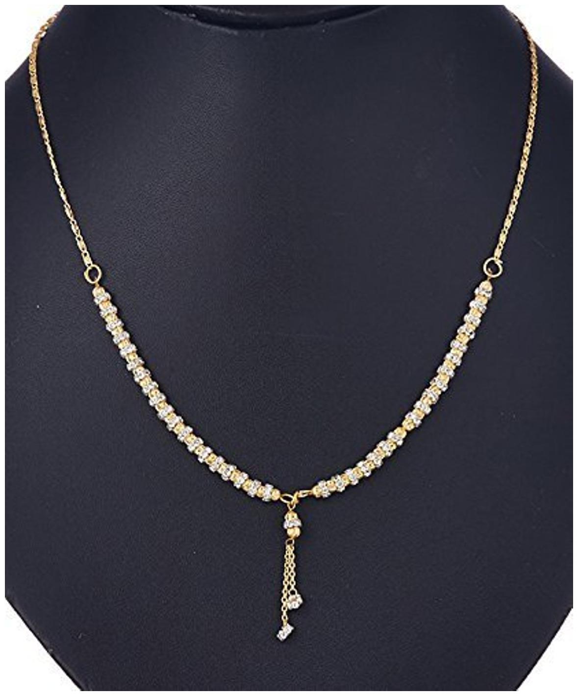 

Antic Immitation Art AKSHAYA TRITIYA Speical Gift Collection of Fashionable American Diamond Mangalsutra Jewellery For Women (AA023)