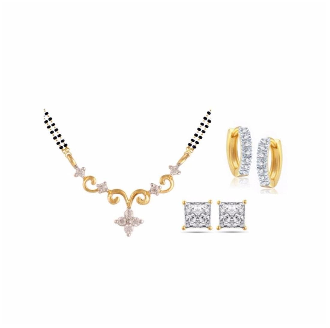 

Archi Collection Designer CZ Mangalsutra Set