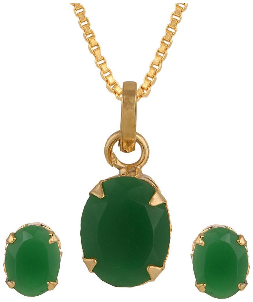 

Archi Collection Designer CZ Pendant Set