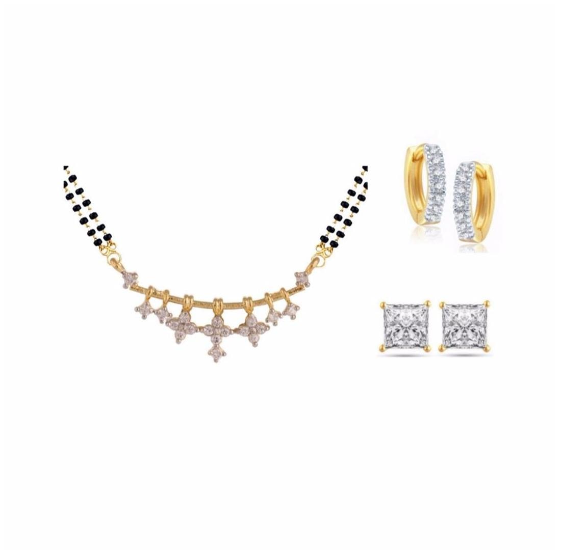

Archi Collection Designer CZ Mangalsutra Set