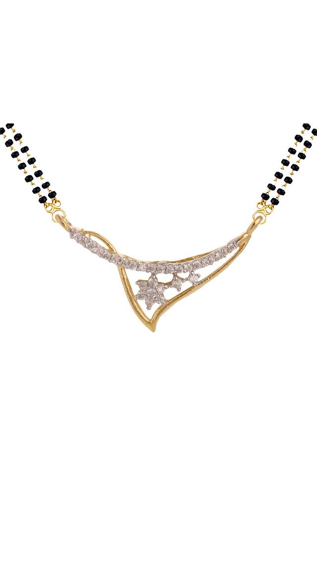 Archi Collectionz CZ Mangalsutra for women