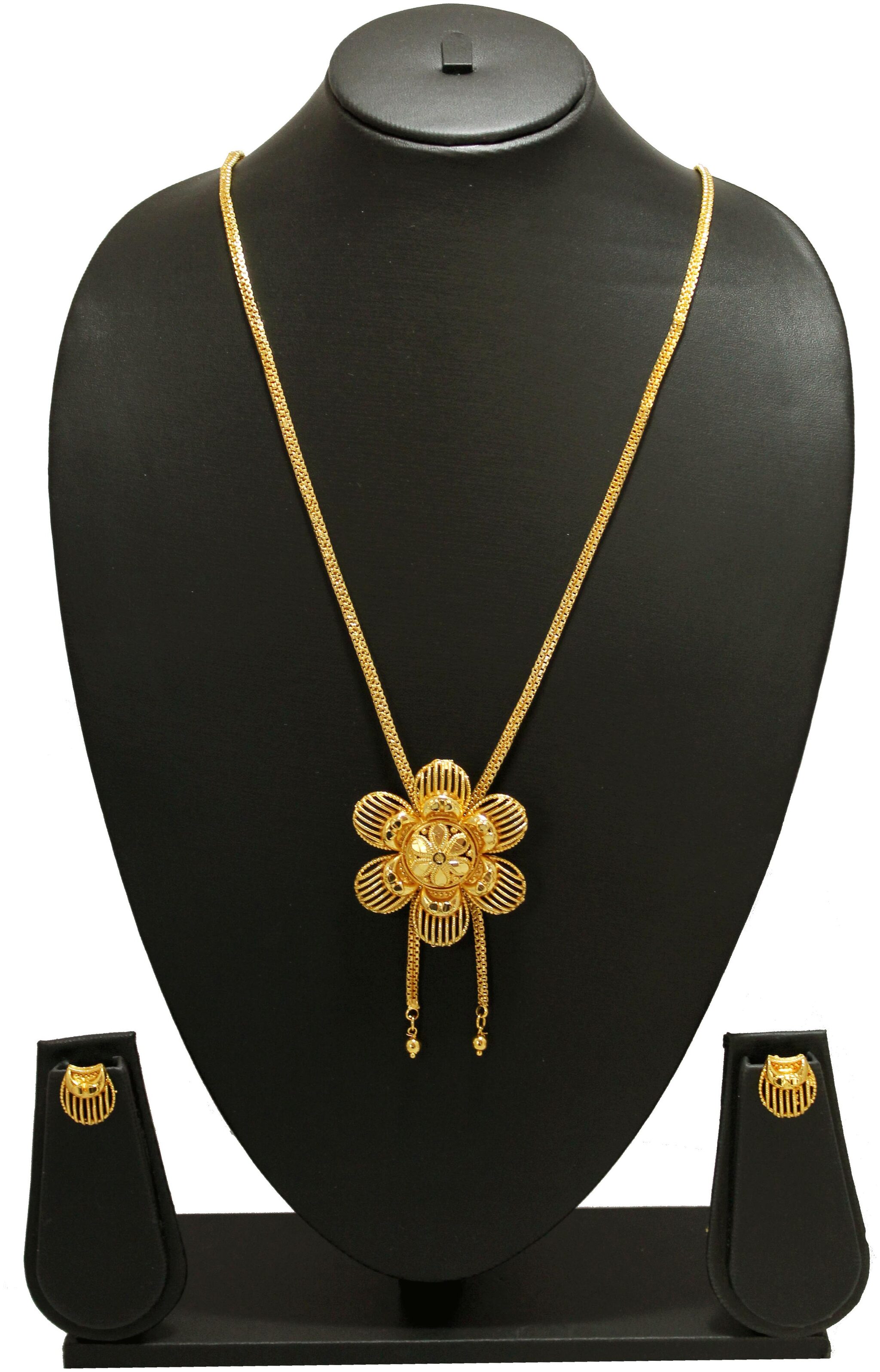 

Arkaja Beautiful Brass Necklace Set