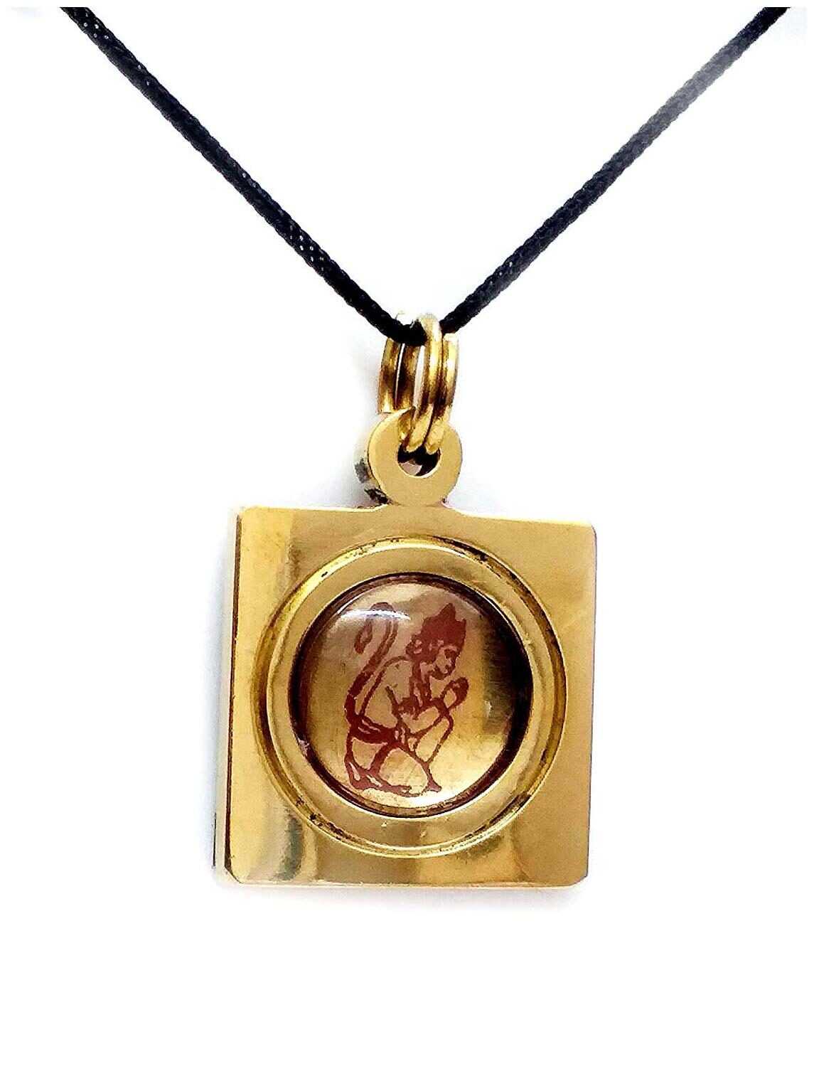

Astrocrystals9 Vahan Durgatna Yantra Brass Pendant