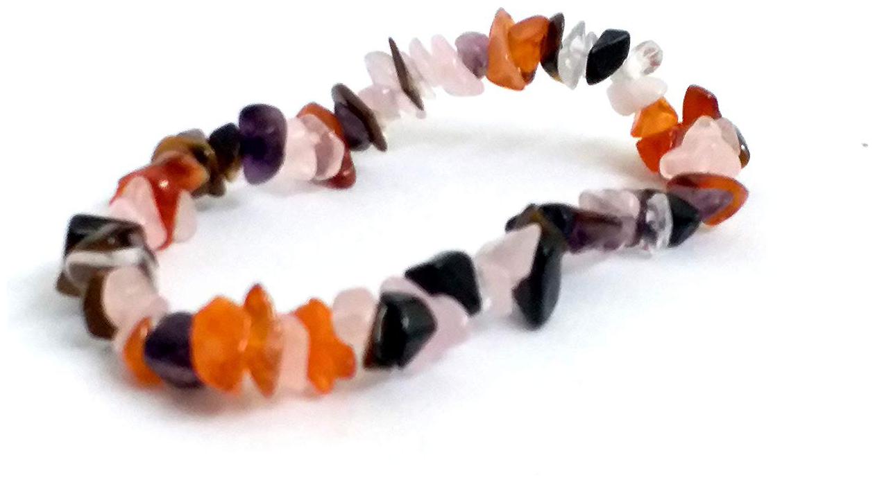 

Astrocrystals9 Multi Stone Chip Bracelet(Crystal Healing)