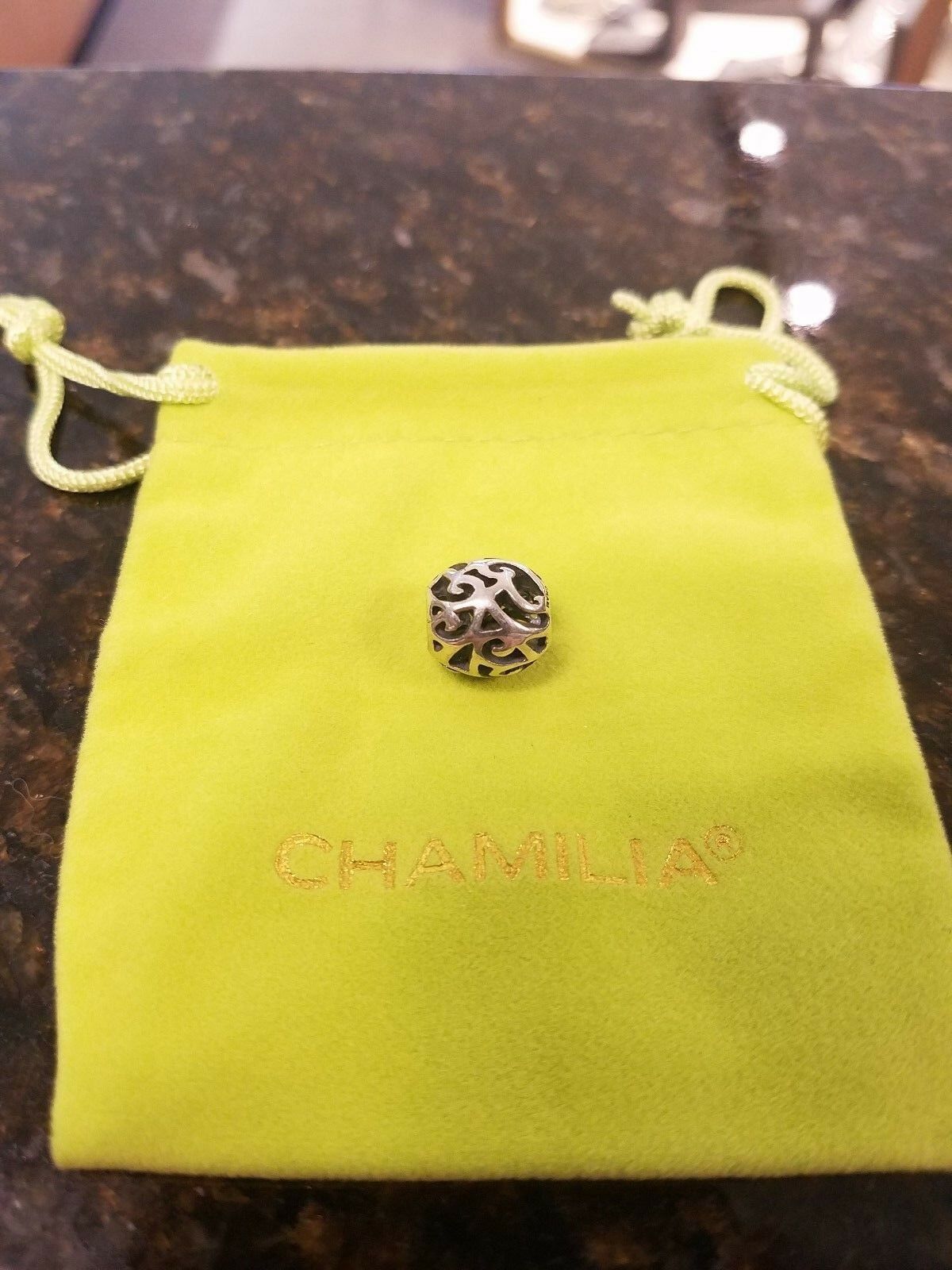 

Authentic Chamilia Hollow Filigree Bead