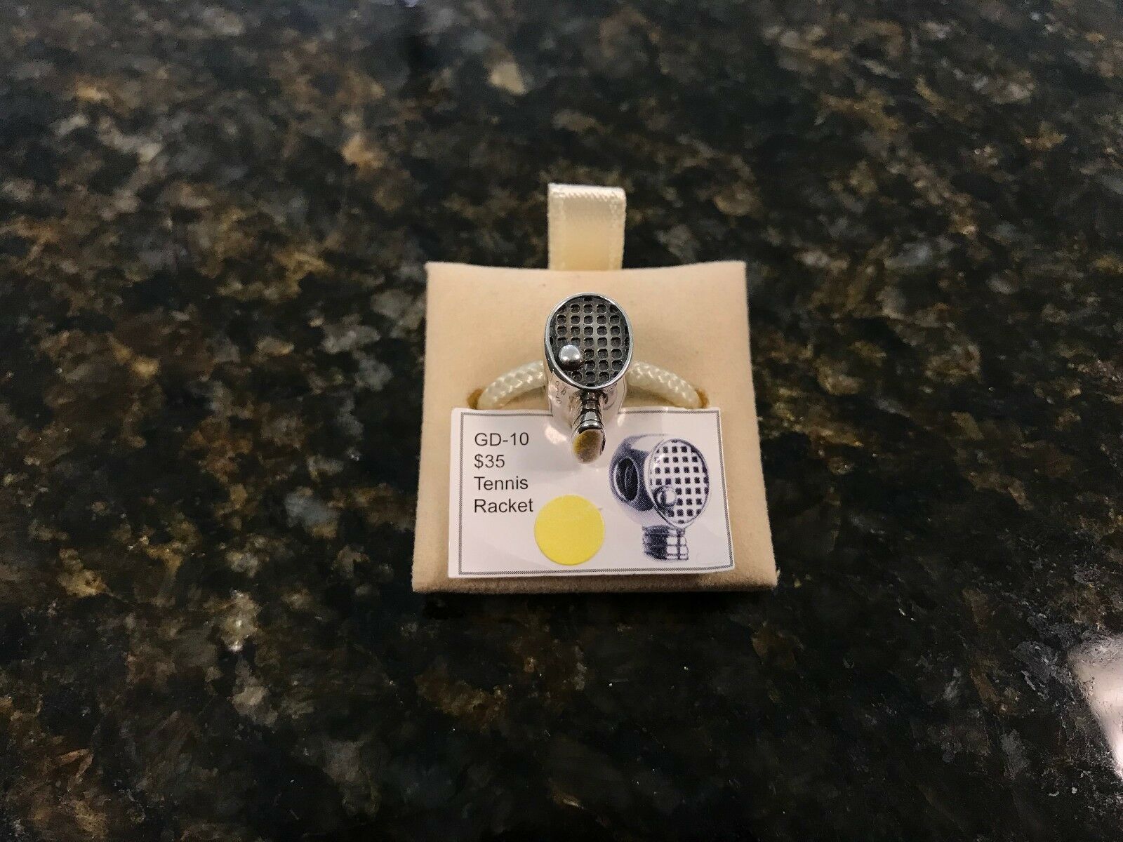 

Authentic Chamilia Tennis Racket Charm