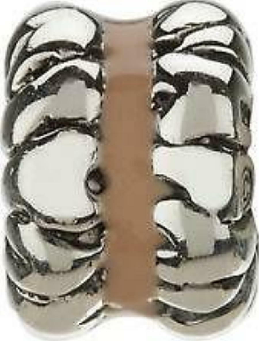 

AUTHENTIC CHAMILIA MOLDED HEARTS BEAD WITH ENAMEL NA-31 NEW WITH TAG