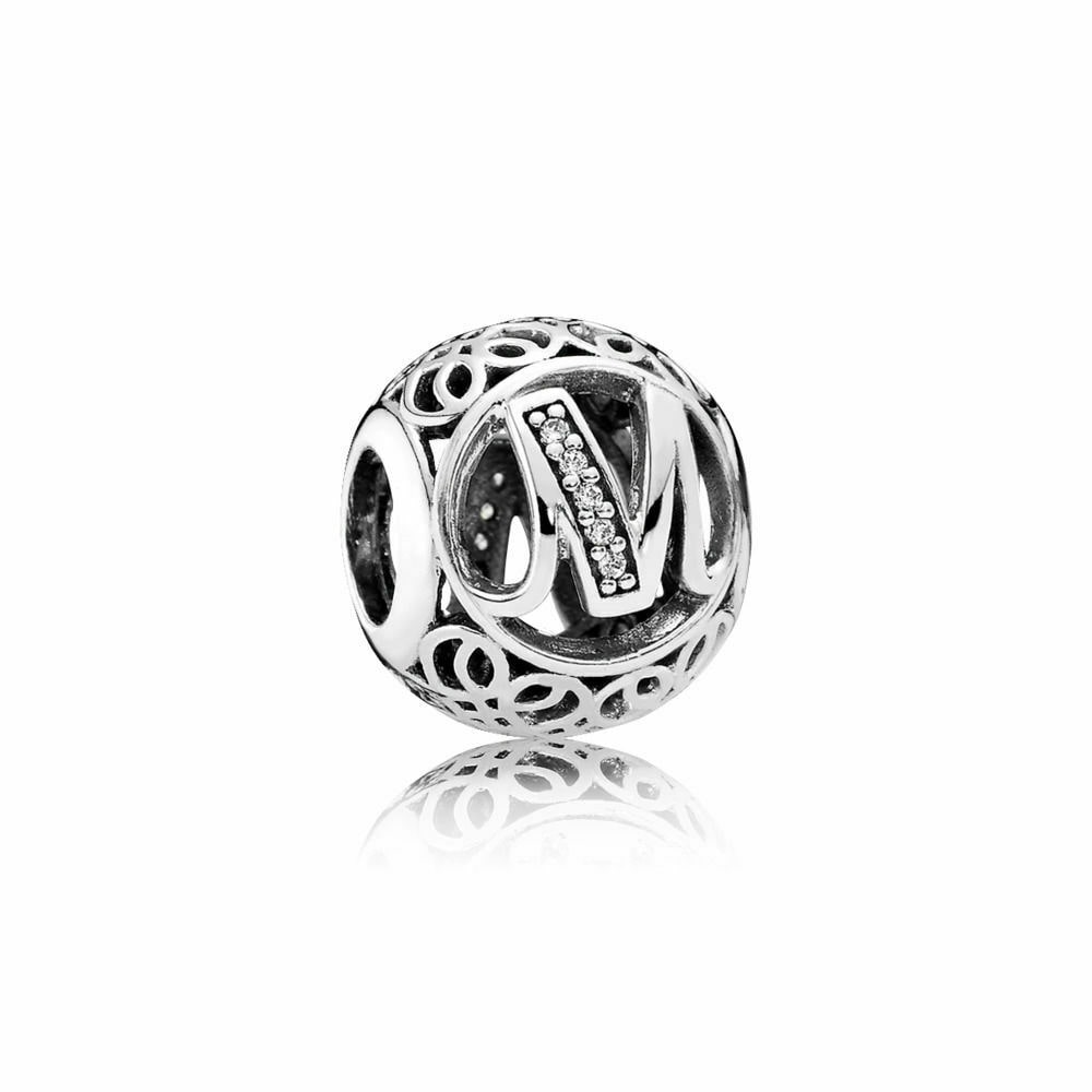

Authentic Pandora Letter M Vintage Alphabet Letter Charm