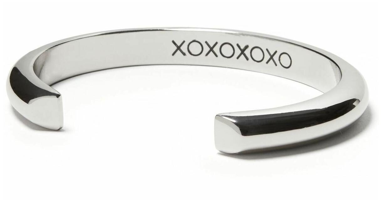 

Banana Republic XO Cuff Bracelet NWT 45 SILVER