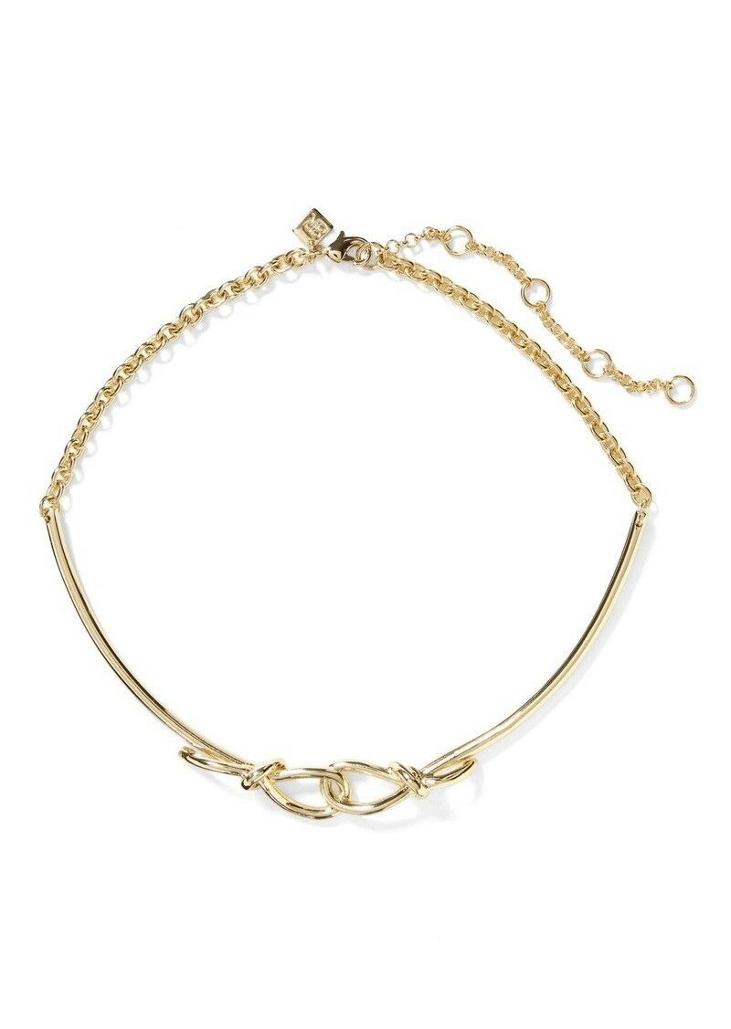 

Banana Republic Nautical Knot GOLD Necklace NWT 59 99