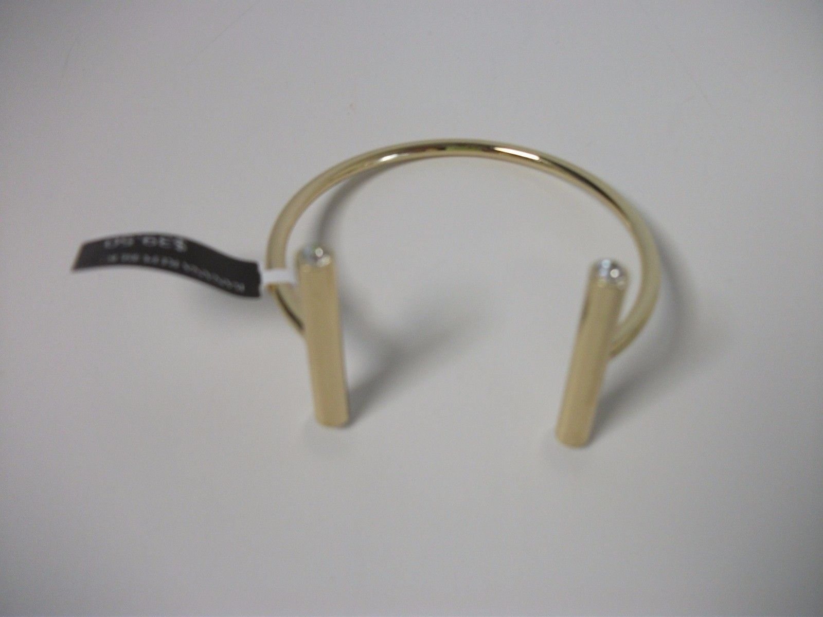 

Banana Republic Women s Gold Open End Bar Crystal Cuff Bracelet 39 50