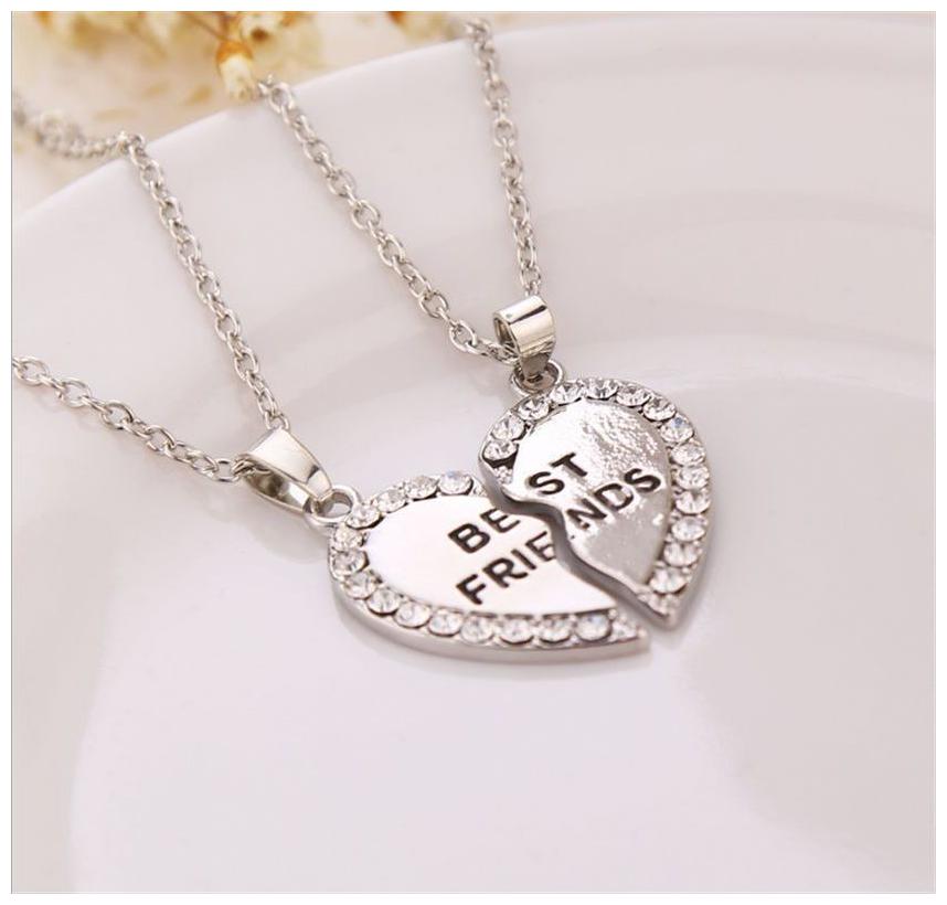 

Best Friend Broken Heart Couple Pendants