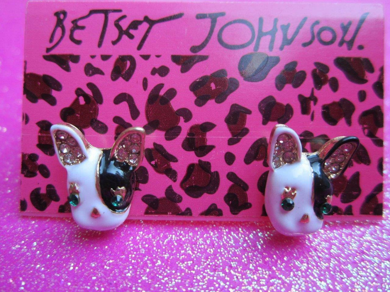 

Betsey Johnson Terrier Dog Stud Earrings