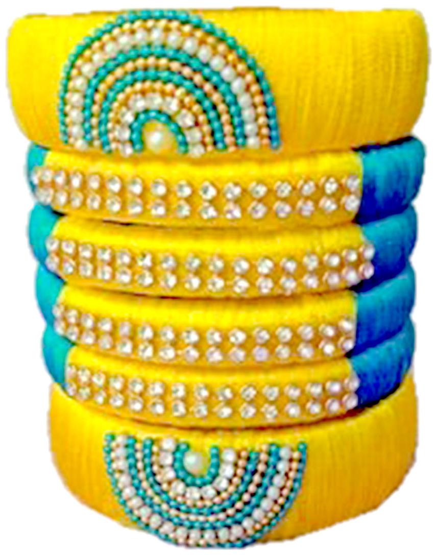 

Blue jays hub yellow and sky blue color set of 6