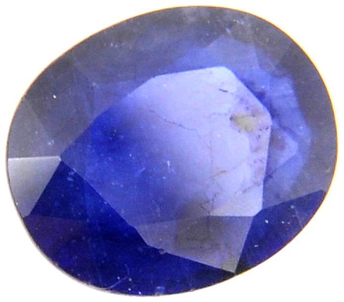 

blue sapphire with lab certificate 6 ratti blue sapphire stone 6 ratti neelam nag neelam original gemstone