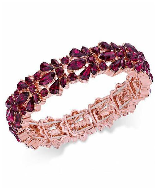 

Charter Club Crystal Stone Stretch Bracelet