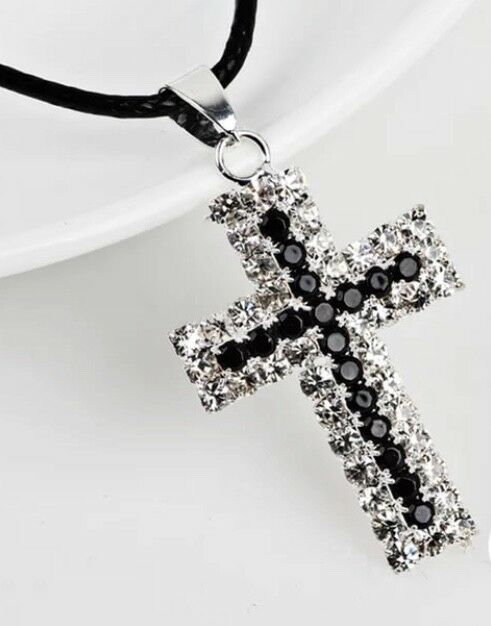 

Christian Crosses and Religious Necklace Madonna Christ Crucifix
