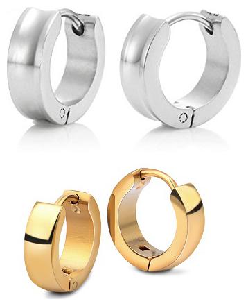 

COMBO OF EARRING SILVER AND GOLD (PAIR OF 2)