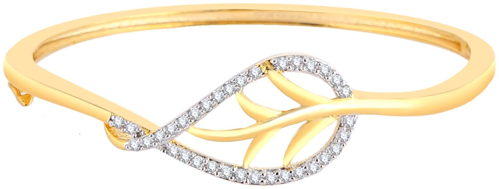 

Creation Plaisir Gold Plated Bracelet Kada For Women