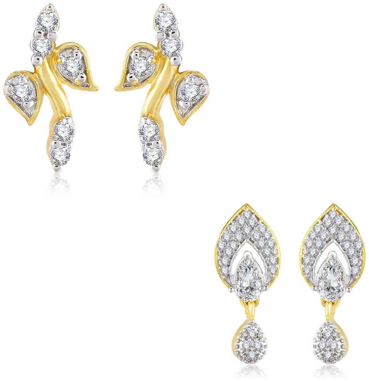

Creation Plaisir Gold Stud Earring For Women