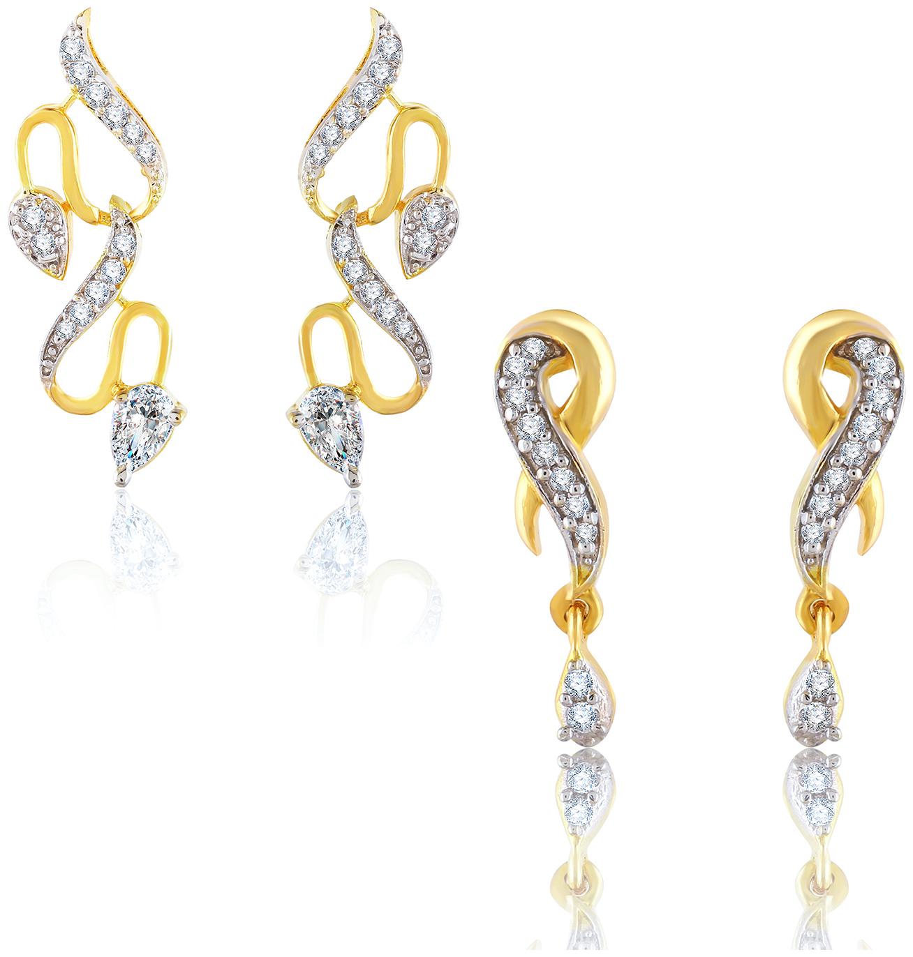 

Creation Plaisir Gold Stud Earring For Women