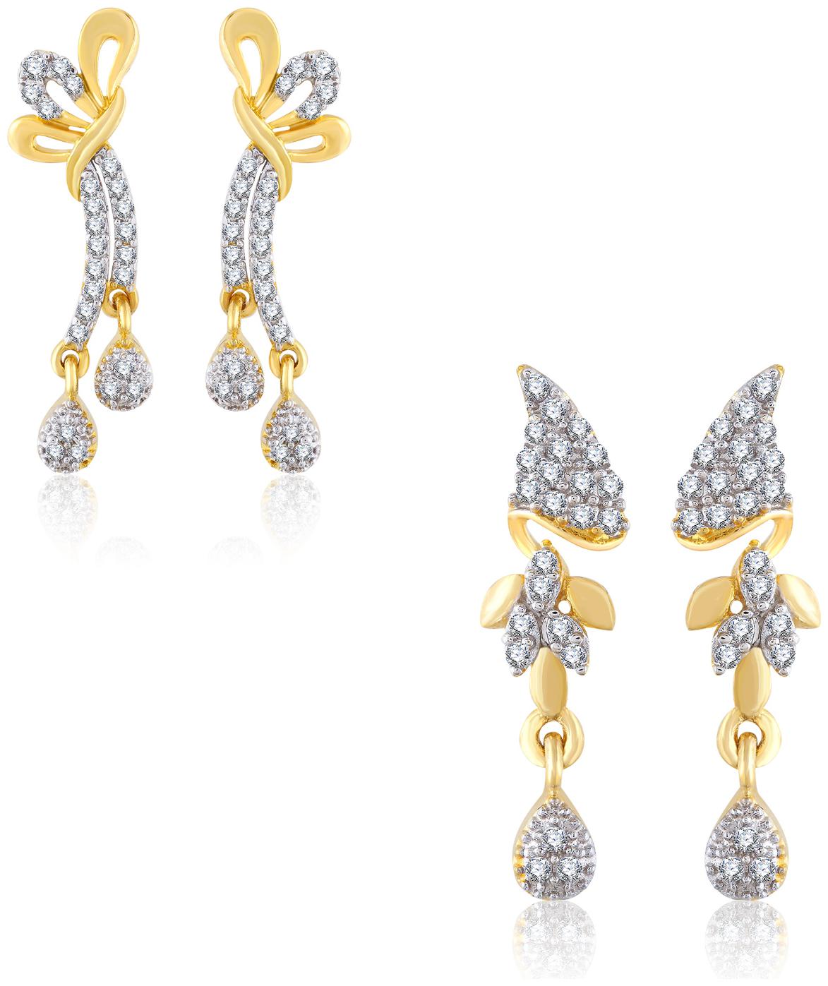

Creation Plaisir Gold Stud Earring For Women