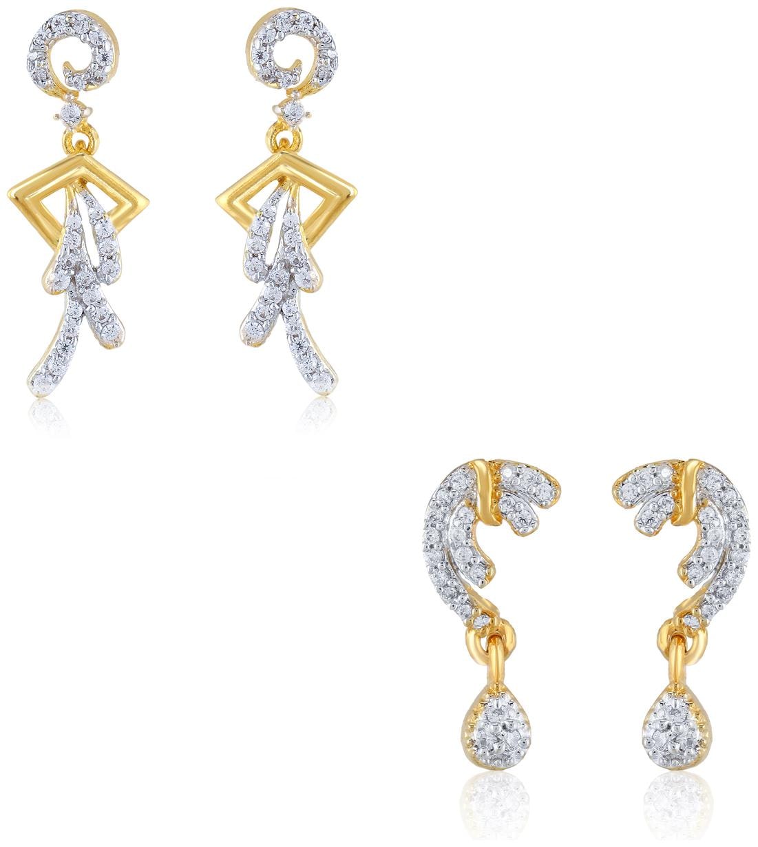 

Creation Plaisir Gold Stud Earring For Women