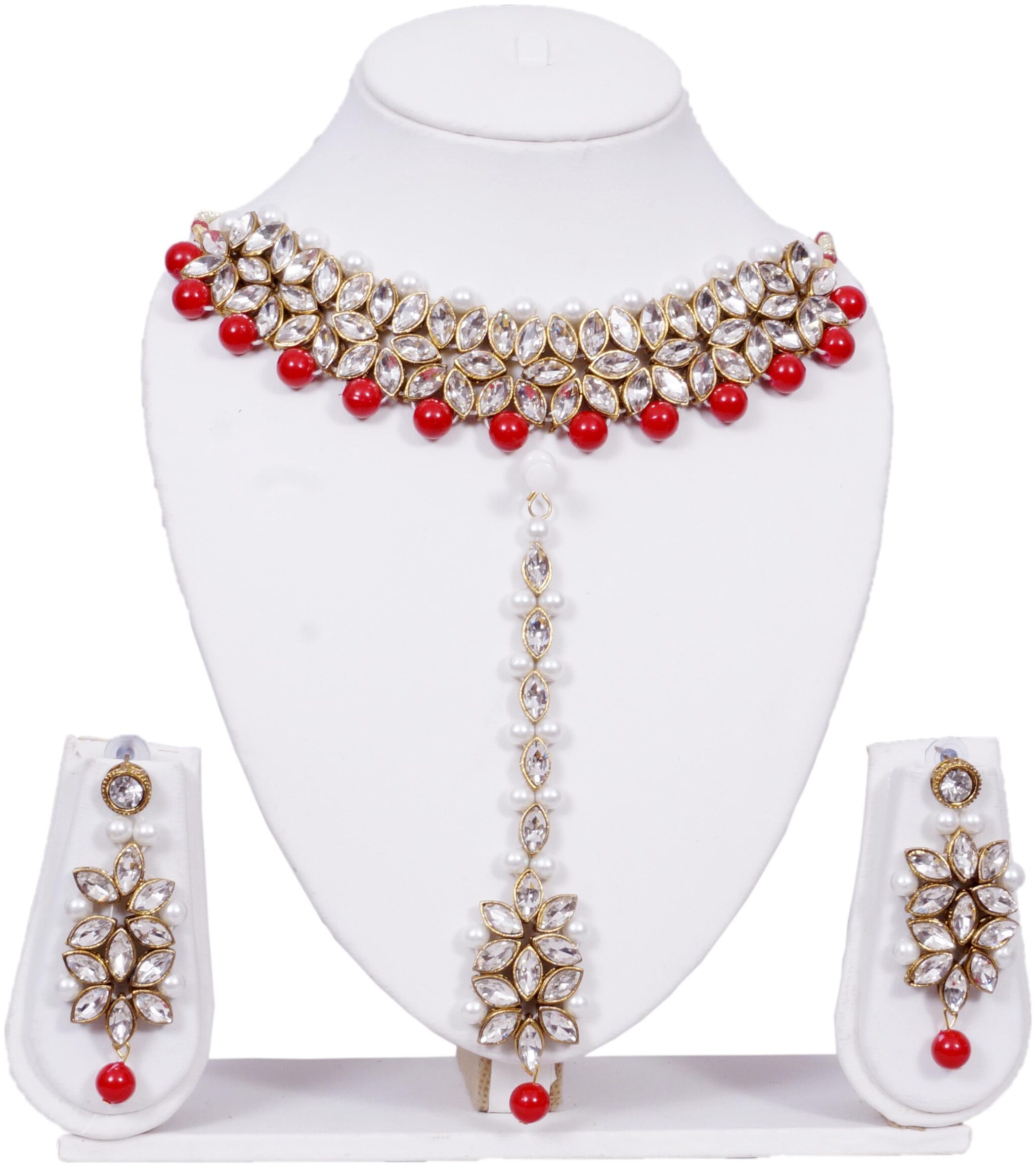 

Crystora Kundan Necklace Set