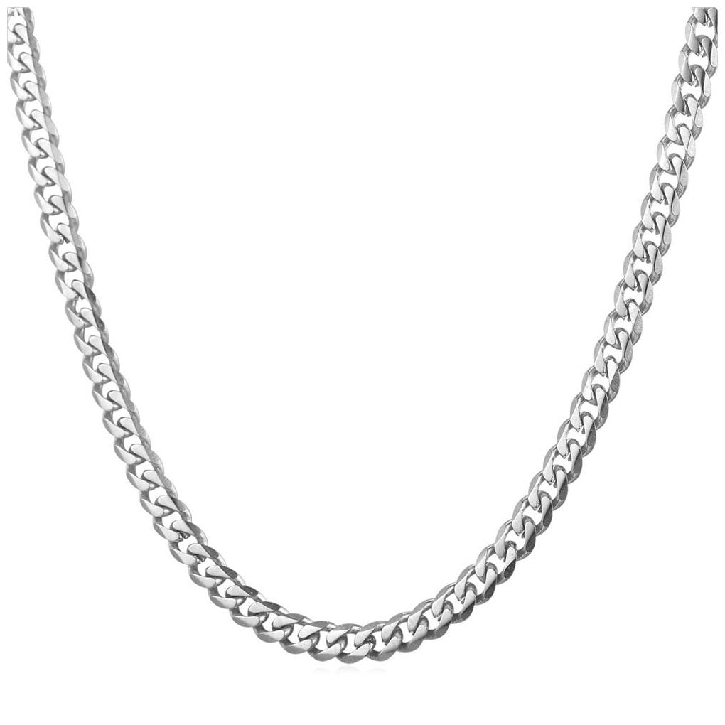 

CzarDonic Fashion Chain for men and boys silver oxidised premium quality