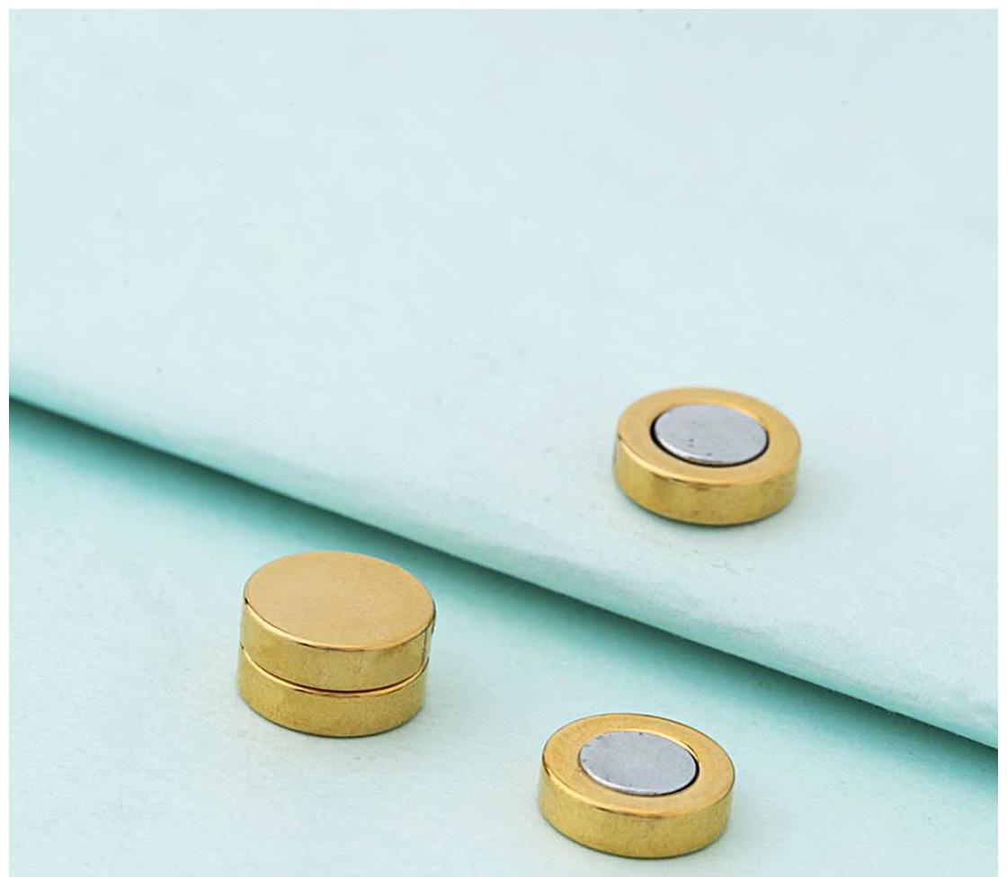 

Dare by Voylla Royal Stud Gold Plated Simple Dot Earring