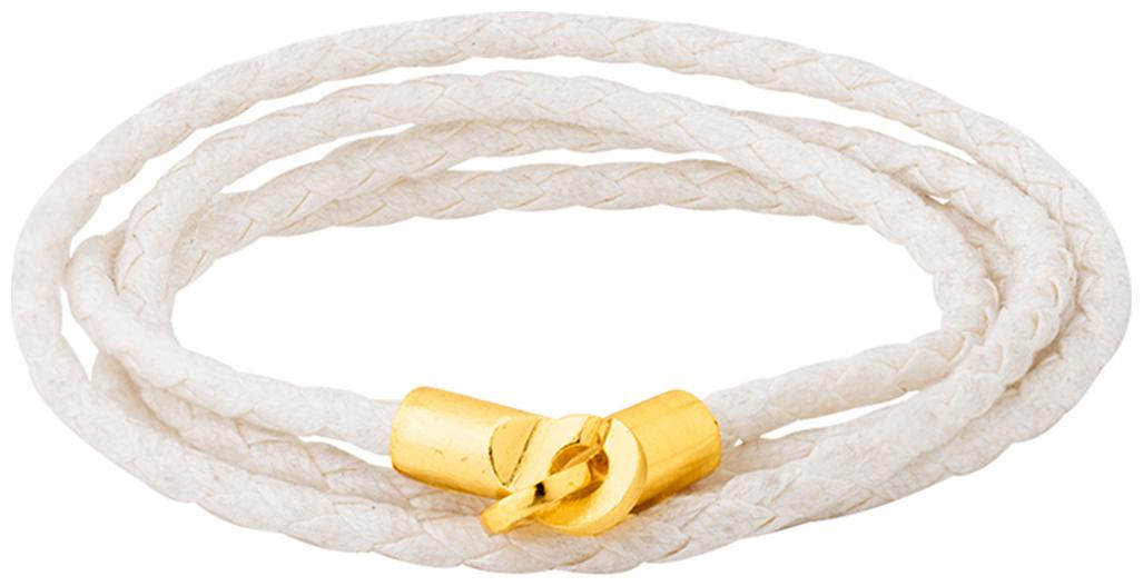 

Dare By Voylla Nautical White Thread Stylish Bracelet For Men
