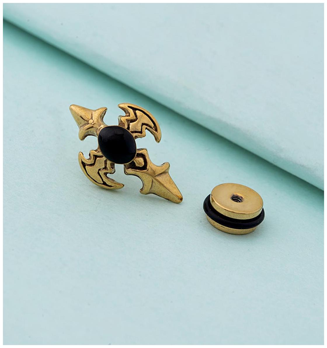 

Dare by Voylla Royal Stud Celtic Cross Earring