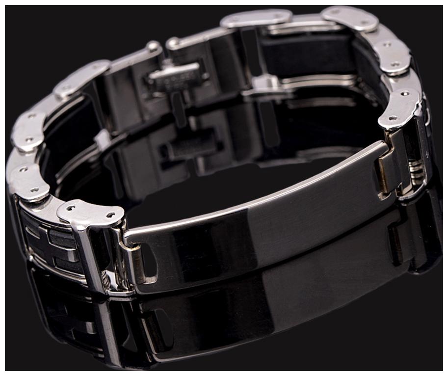 

Dare by Voylla Royal Links Stainless Steel Men s Bracelet