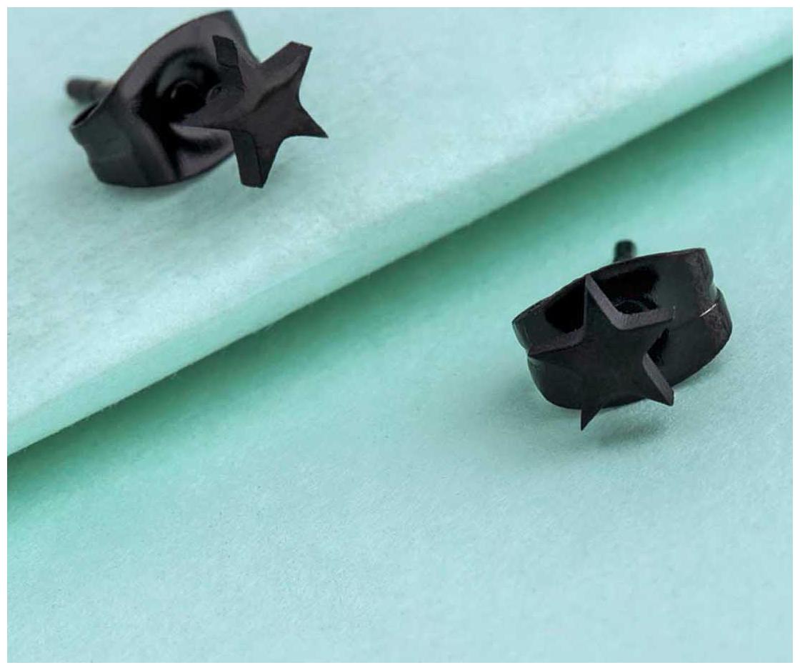 

Dare by Voylla Royal Tiny Star Earrings