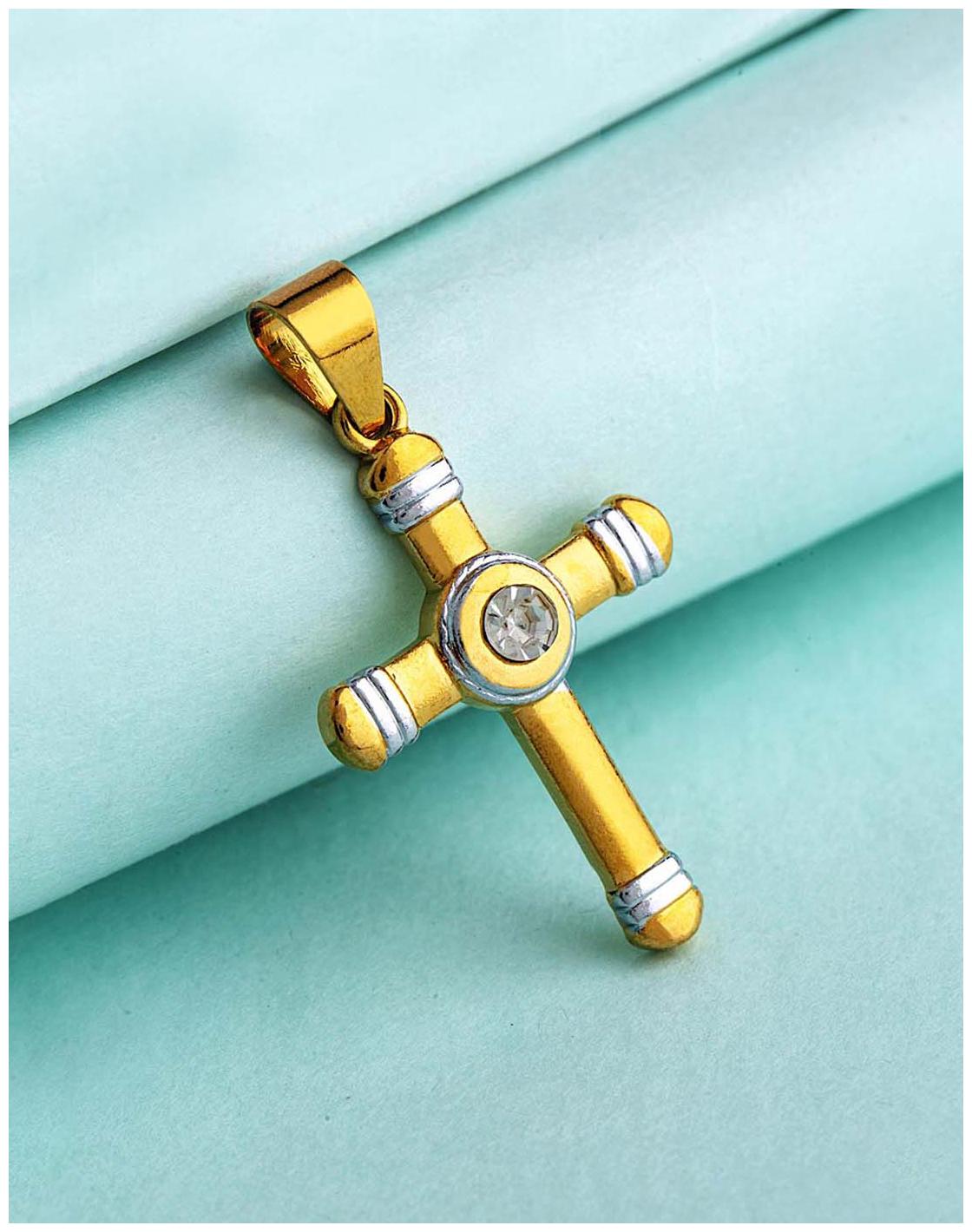 

Dare by Voylla Royal Cross Motif Pendant