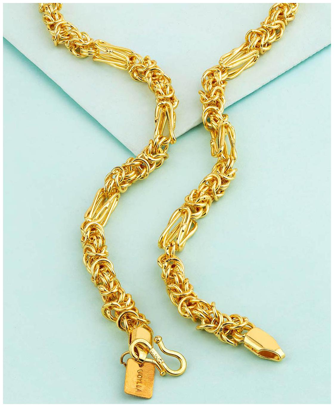 

Dare by Voylla Classic Gold-Plated Smart Handmade Link Chain