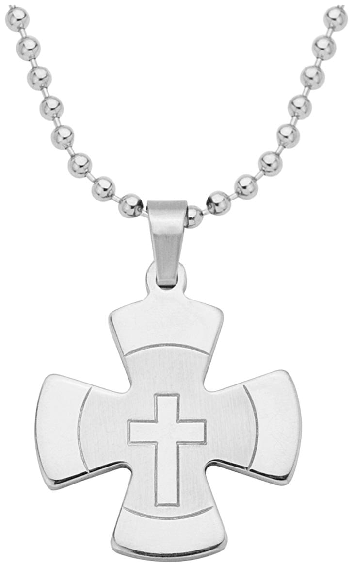 

Dare By Voylla Faith and Trust Religious Cross Pendant For Men