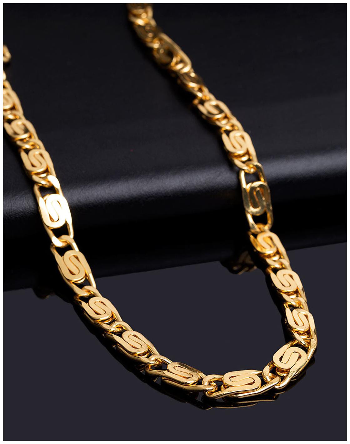 

Dare by Voylla Golden Links Men s Link Chain