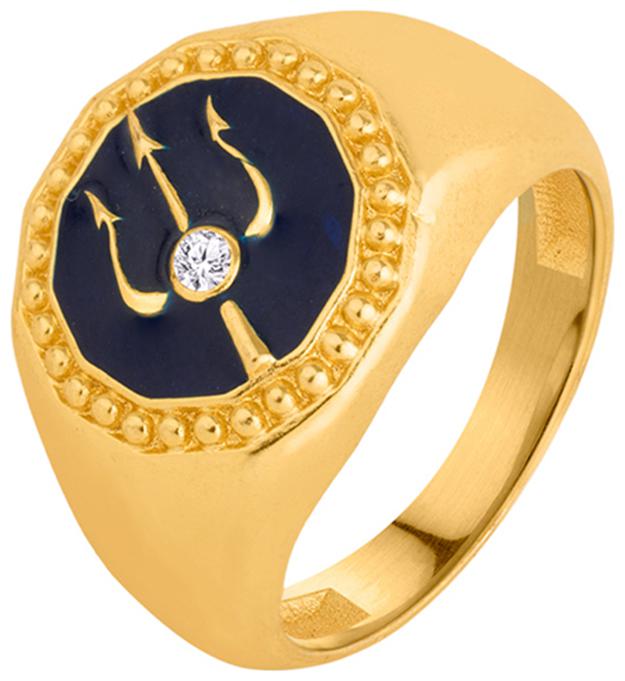

Dare By Voylla Head-On Mahadev Ring For Men